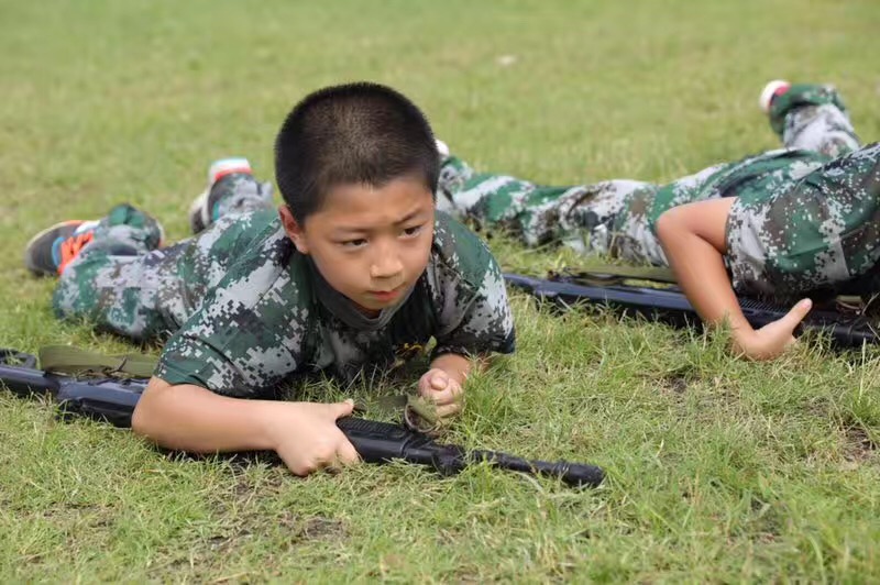 2017廣西黃埔少年軍事訓練營第一期精彩圖片